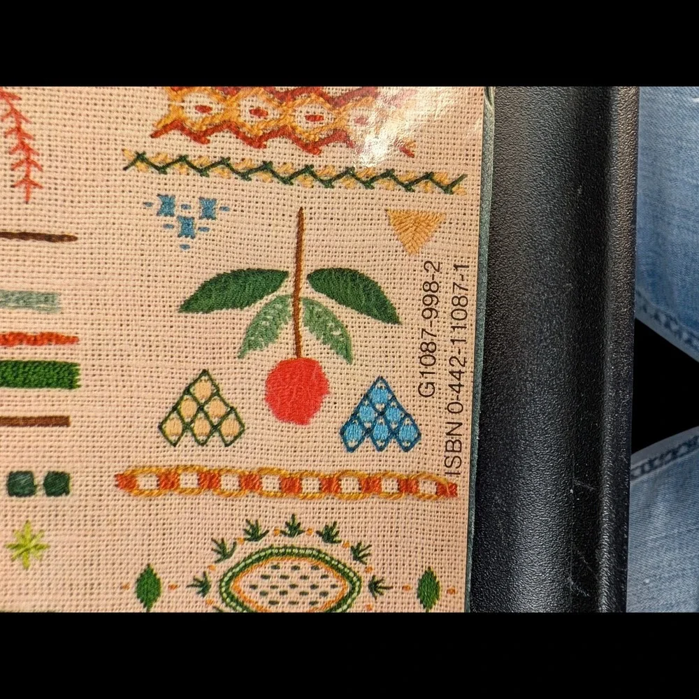 Stitches of Creative Embroidery Jacqueline Enthoven Hardcover Ex-Library Textile